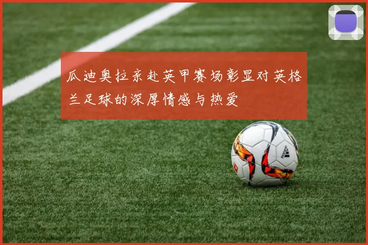 瓜迪奥拉亲赴英甲赛场彰显对英格兰足球的深厚情感与热爱